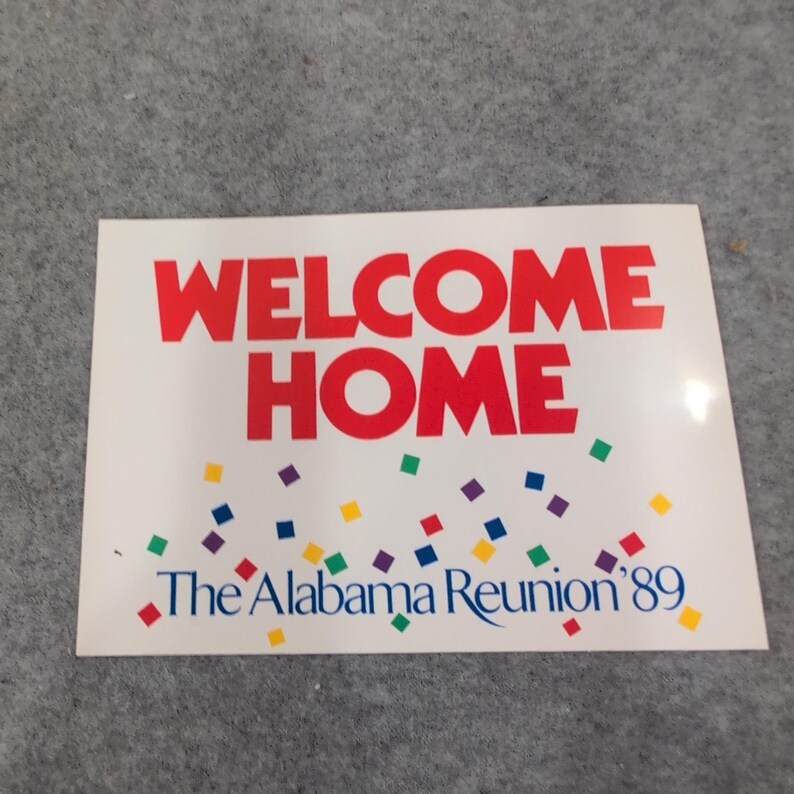 Vintage 1989 The Alabama Reunion Welcome Home Postcards Set of 10 Unused VG+ image 3