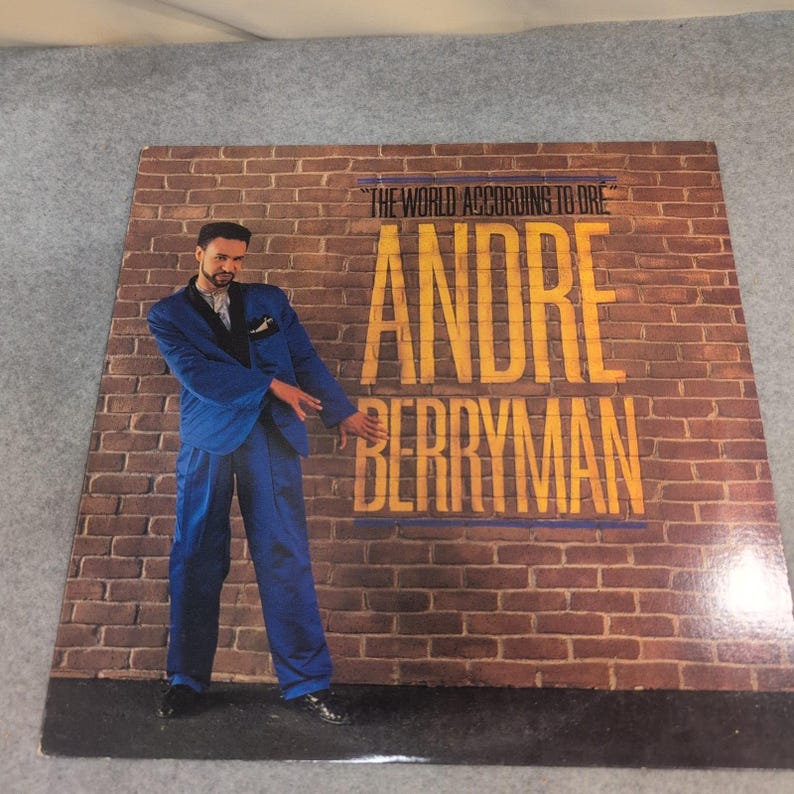 Andre Berryman The World According to Dre Vinyl LP 1988 Tabu Records Z 44028 image 1