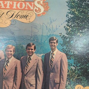 The Inspirations When I Get Home Signed Vinyl LP Canaan Records CAS-9819-LP 1977 image 3