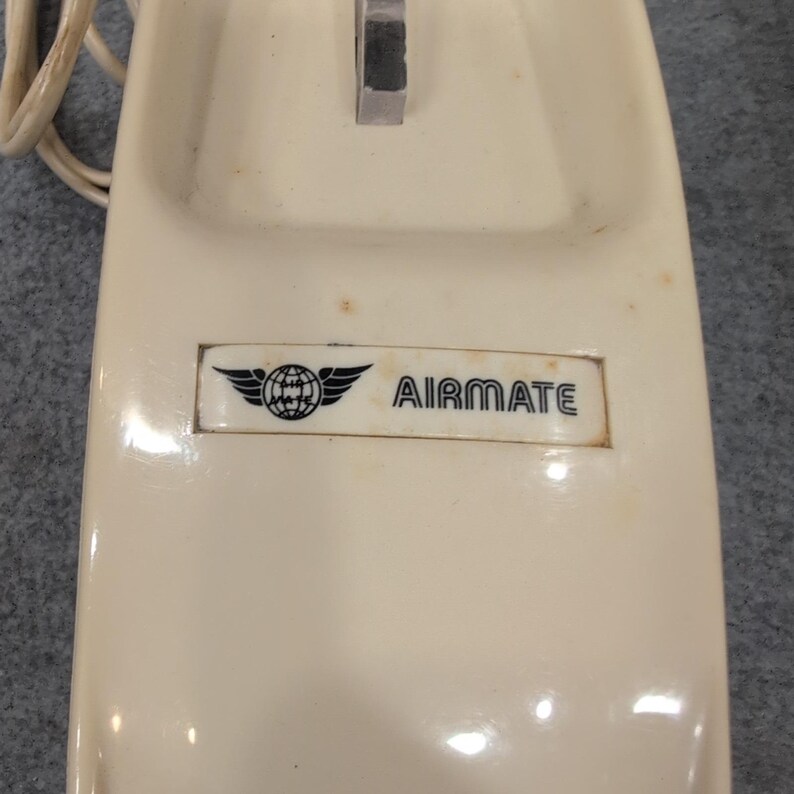 Vintage AIRMATE Beige Dial Push Button Telephone Retro Home Office Desk Phone image 5