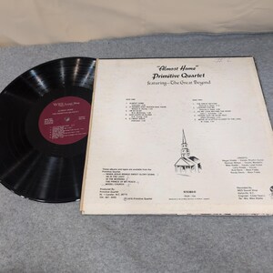 Primitive Quartet Almost Home Featuring The Great Beyond Vinyl LP 1978 RSR-794 image 5