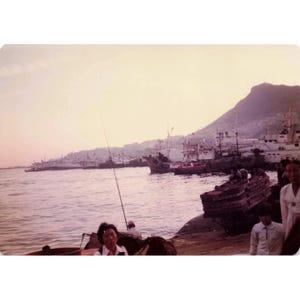 4 Vintage 1970s Busan Korea Jagalchi Harbor Market Photos Pusan Color Prints image 4