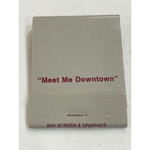Freemason Abtei Restaurant Norfolk VA Matchbook Wirtshaus Werbung Sammlerstück Bild 2