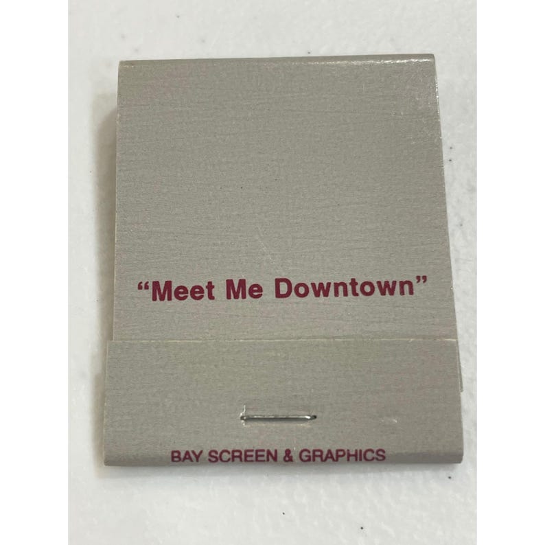 Freemason Abtei Restaurant Norfolk VA Matchbook Wirtshaus Werbung Sammlerstück Bild 2