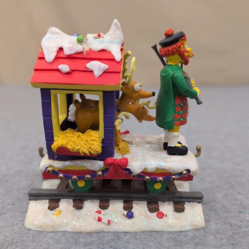 2004 The Simpsons Christmas Express A Cold Winter's Draft Groundskeeper Willie image 3