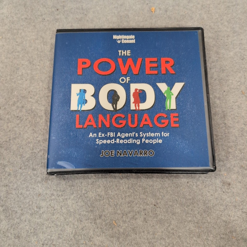 Joe Navarro The Power of Body Language Audio CD Nightingale Conant 25880CD image 1
