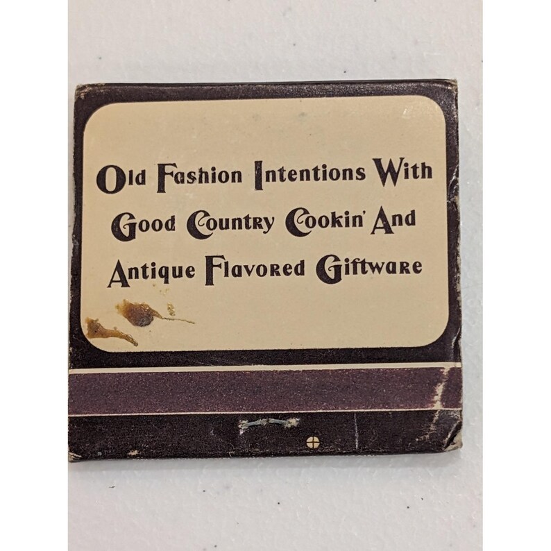 Cracker Barrel Old Country Store Matchbook Vintage Advertising Souvenir image 2
