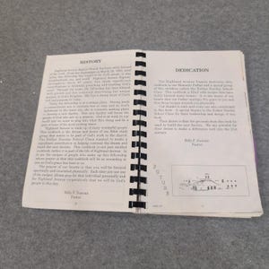 Our Heritage Cookbook Highland Avenue Baptist Church Montgomery Alabama Vintage image 2