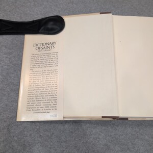 Dictionary of Saints John J Delaney Hardcover 1980 1st Ed ISBN 0-385-13594-7 image 2