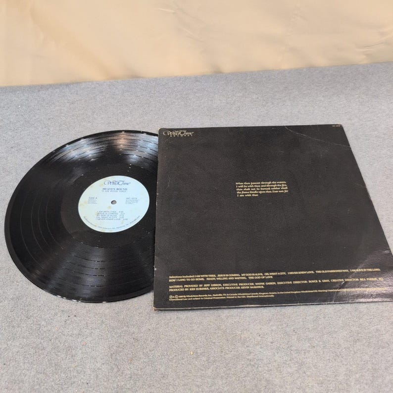 Heavenbound I Am With Thee Vinyl LP 1983 Southern Gospel Windchime WC-5018 image 2