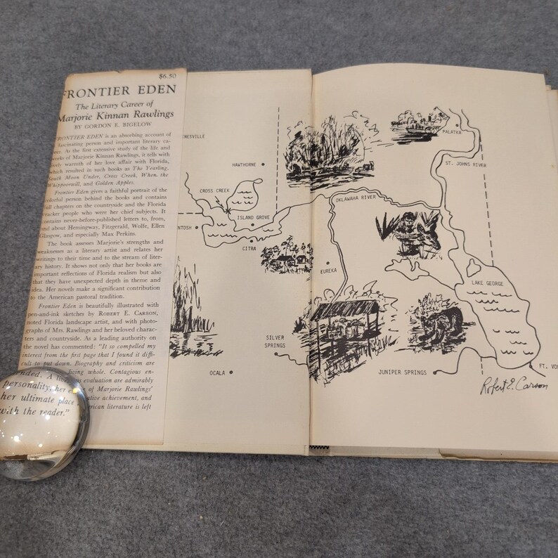 Frontier Eden Marjorie Kinnan Rawlings Biografie Gorden Bigelow 1967 Hardcover Bild 2