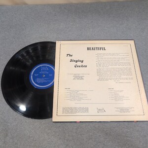The Singing Cookes Beautiful Vinyl LP Jordan Records Southern Gospel 750171 image 2