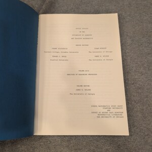 Studi sovietici Psicologia dell'apprendimento Insegnamento della matematica Vol. XIII 1978 Libro immagine 2