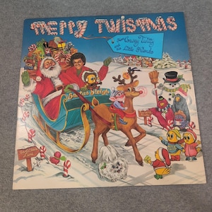 Conway Twitty Merry Twismas Vinyl LP Album 1-23971 Warner Bros Holiday 1983 image 1