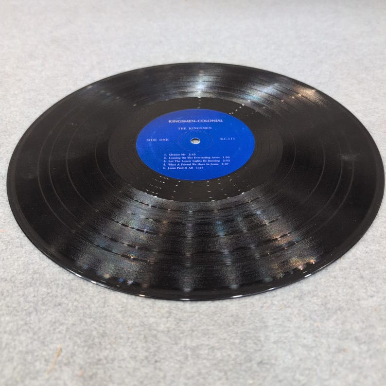 The Kingsmen Presented By Colonial Mobile Homes Vinyl LP Stereo KC-111 Gospel image 5