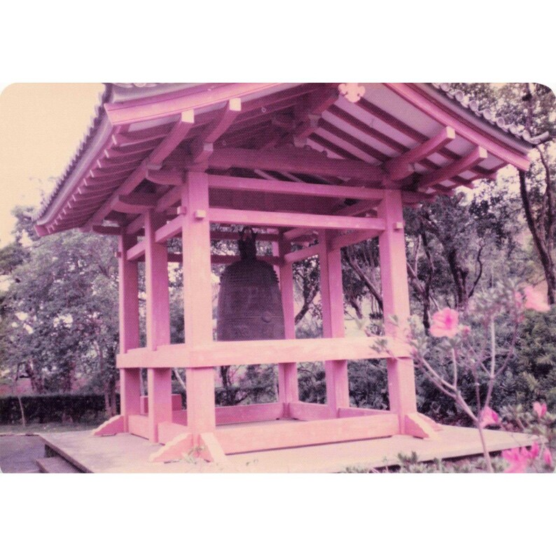 Vintage 1970s Byodo-In Temple Oahu Hawaii Buddha Photo Lot of 9 image 4