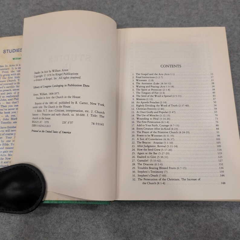 Studies in Acts William Arnot Kregel Publications 1978 Hardcover Book Commentary image 5