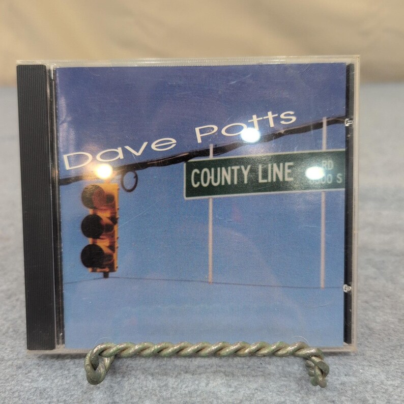 Dave Potts County Line Road CD Album Music Todd Rossi Production image 1