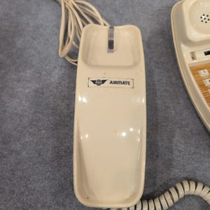 Vintage AIRMATE Beige Dial Push Button Telephone Retro Home Office Desk Phone image 4
