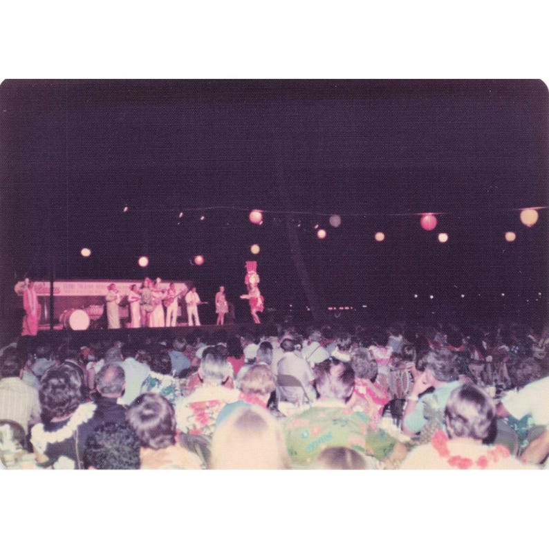 Vintage 1970s Hawaii Pacific USAF Luau Dinner Show Night Photos Lot of 31 image 7