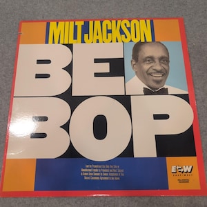 Milt Jackson Bebop Vinyl LP 1988 East-West Records 90991-1 Jazz Digital Recordin image 1