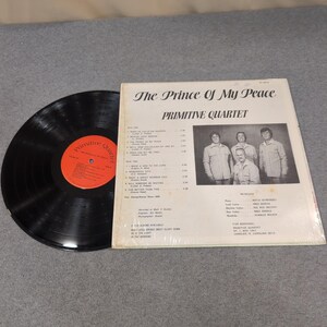 Primitive Quartet The Prince Of My Peace Vinyl LP Southern Gospel PQ 28715 image 2