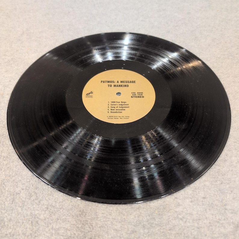 Patmos A Message To Mankind 2LP Vinyl Record 1974 Creative Sound CSS 584 VG image 10