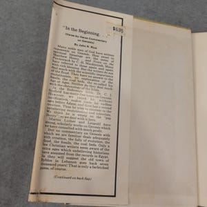 In the Beginning Genesis Commentary Dr John R Rice 1975 Hardcover 087398403X image 4