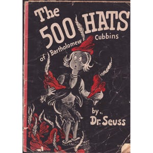 The 500 Hats of Bartholomew Cubbins Dr Seuss Scholastic Paperback Book image 1