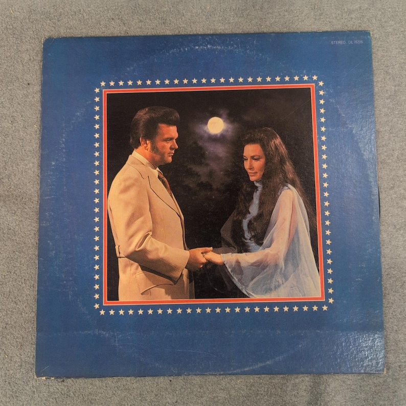 Loretta Lynn Conway Twitty Lead Me On Vinyl LP Decca DL 75326 Country Music 1971 image 1
