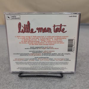 Little Man Tate Original Motion Picture Soundtrack CD Mark Isham VSD-5343 1991 image 2