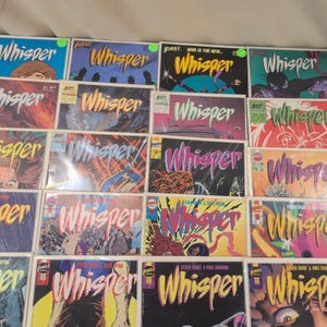 Whisper First Comics Lot 1-37 + Special Steven Grant Steve Epting Ninja image 4