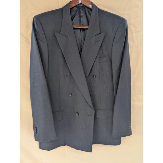 Albert Nipon Parisian Men's Double Breasted 100% … - image 1