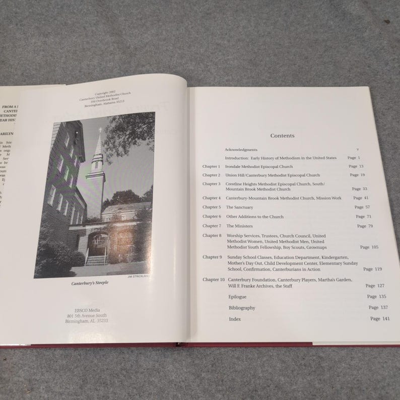 From a Brush Arbor Canterbury United Methodist Church 135 Year History Book 2002 image 2