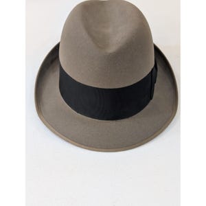 VTG Crofut & Knapp New York Mens Classic Fedora Hat - Stanton's 20" Head Circ. image 2