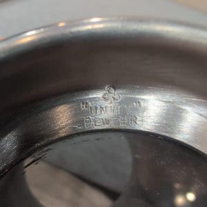 Unity Pewter Vintage 1966 Annual Staff Engraved Tankard Mug Silver Tone NA310 image 6