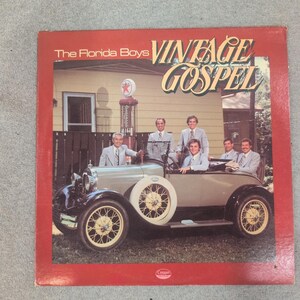 The Florida Boys Vintage Gospel Vinyl LP Record Canaan Records CAS-9818 1977 image 1