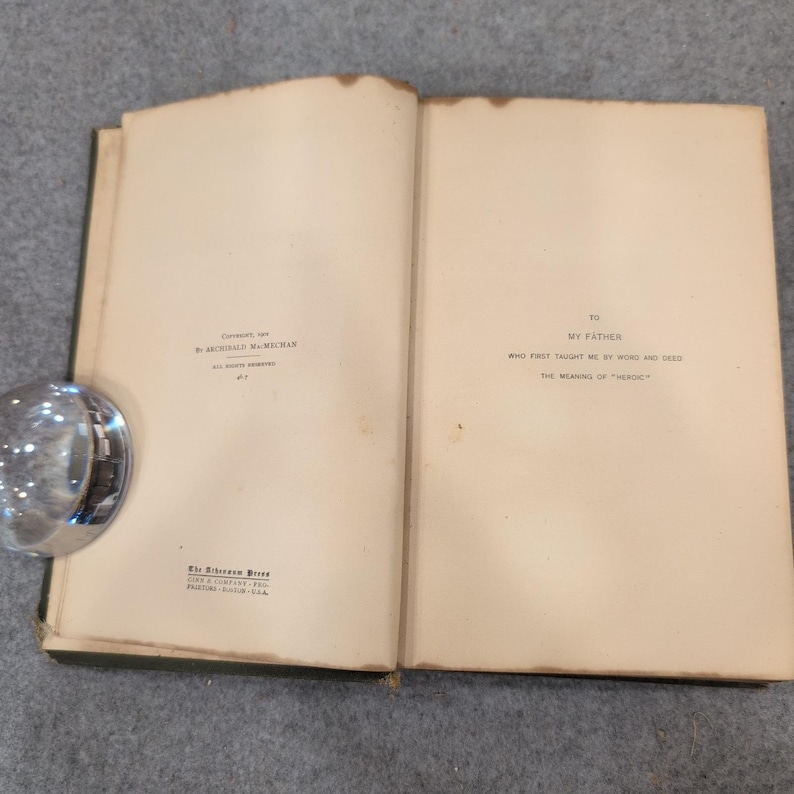 Thomas Carlyle On Heroes Hero-Worship And The Heroic In History 1901 Hardcover image 5