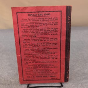 Vintage 1957 Singing In Heaven Sacred Songs Hymn Book J. M. Henson Music Co. image 2