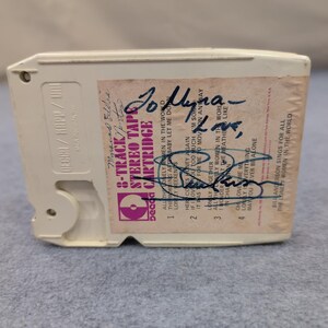 Signed Bill Anderson Sings For All The Lonely Women In The World 8 Track Tape image 2