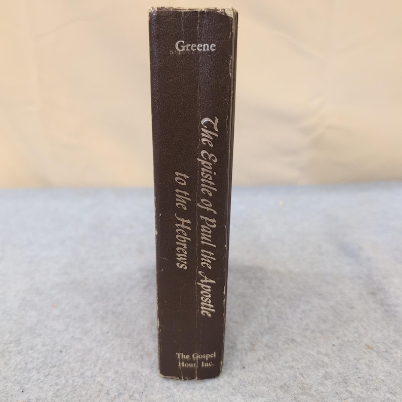 L'Epistola di Paolo apostolo agli Ebrei, Oliver B. Greene, copertina rigida, 1979 immagine 2