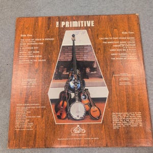 The Primitive Lord Give Me A Place Signed Vinyl LP Gospel Bluegrass Record image 5