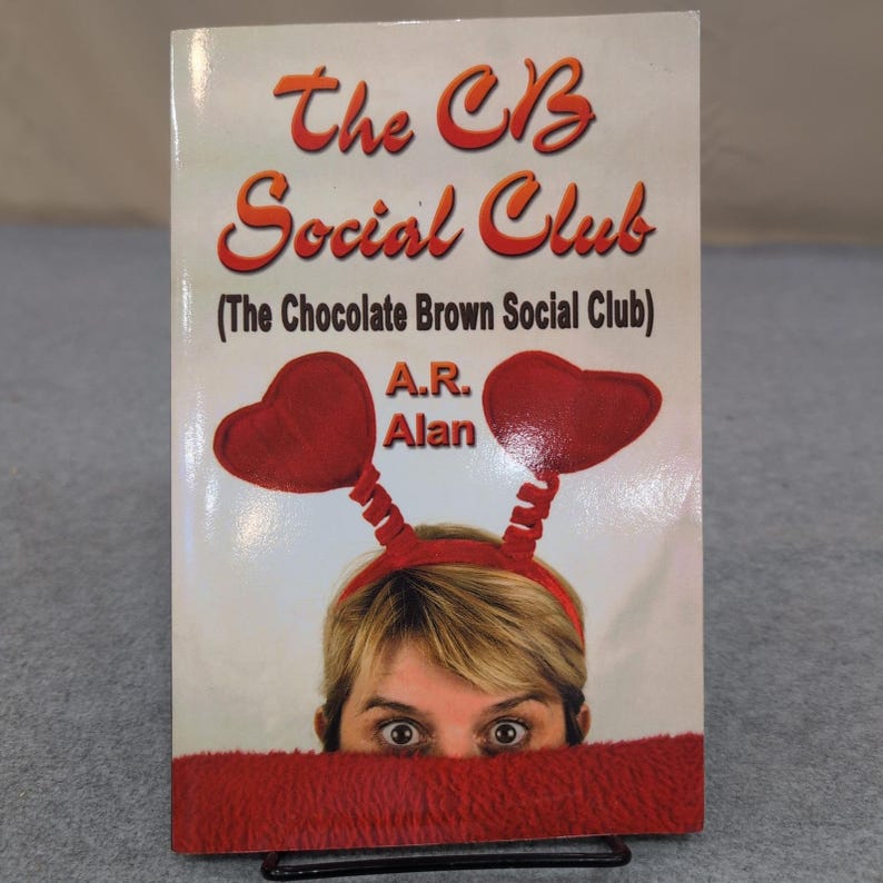 The CB Social Club by AR Alan Paperback Novel Book Chocolate Brown image 1