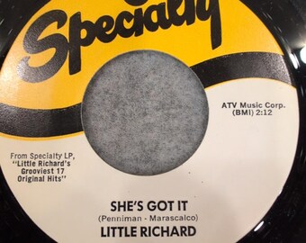 Little Richard - She's Got It / Heeby-Jeebies 45 toeren Specialty 584 Vinyl