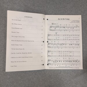 Lot of 4 Ready to Sing Southern Gospel SATB Choral Music Book Russell Mauldin image 4