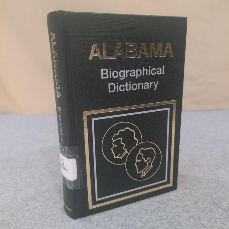 Alabama Biographisches Wörterbuch Somerset Verlage 1998 Hardcover Referenz Bild 1