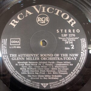 The Authentic Sound of the New Glenn Miller Orchestra Today Vinyl LP LSP-2270 image 6