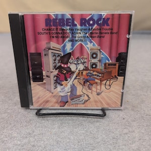 Rebel Rock Sony Music Special Products CD Stevie Ray Vaughan Charlie Daniels image 1