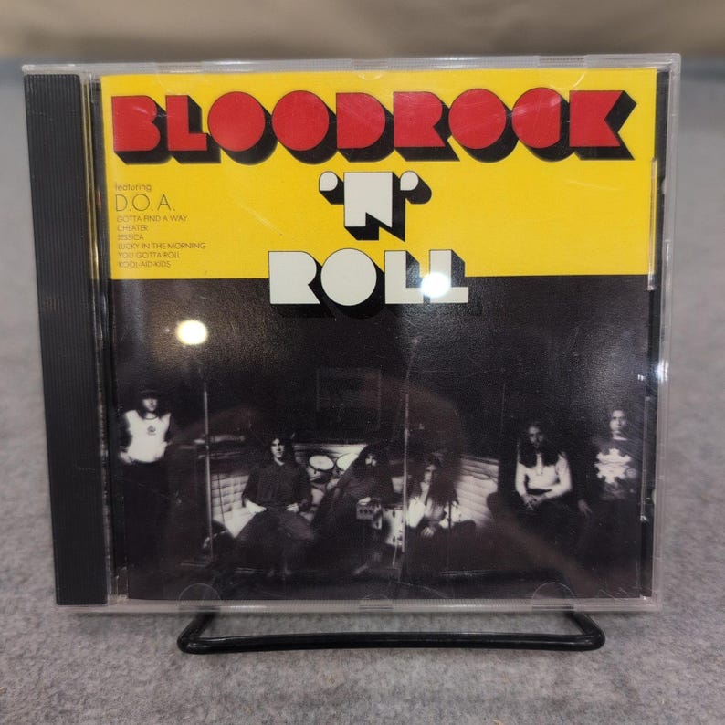 Bloodrock n Roll CD Capitol Records 1989 Reissue Hard Rock D.O.A. CDP image 1