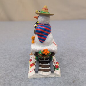 Die Simpsons Christmas Express Hummelmann Schneemann Figur Ay Chihuahua 2005 Bild 4
